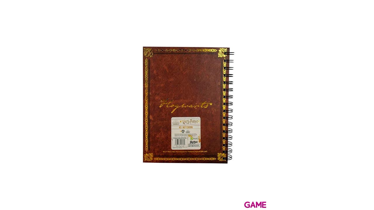 Cuaderno A5 Hogwarts Harry Potter