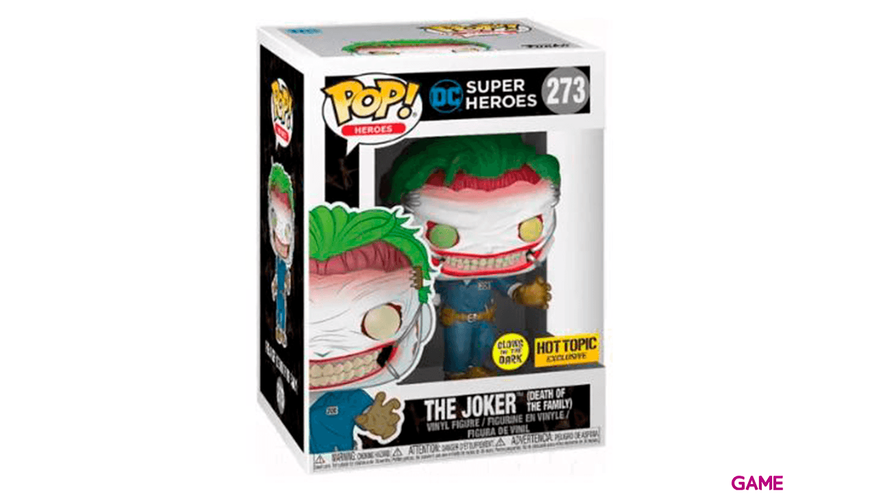 Set figura POP Tee DC Comics The Joker Exclusive Talla M