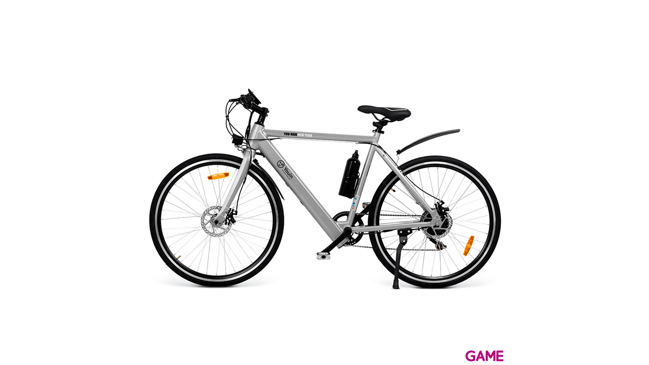 Youin You-Ride New York 28´´ Plata - Bicicleta Electrica