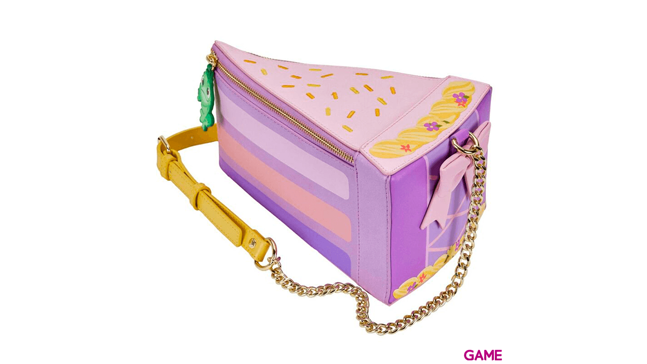 LoungeFly Cake Cosplay Rapunzel Disney - Bandolera