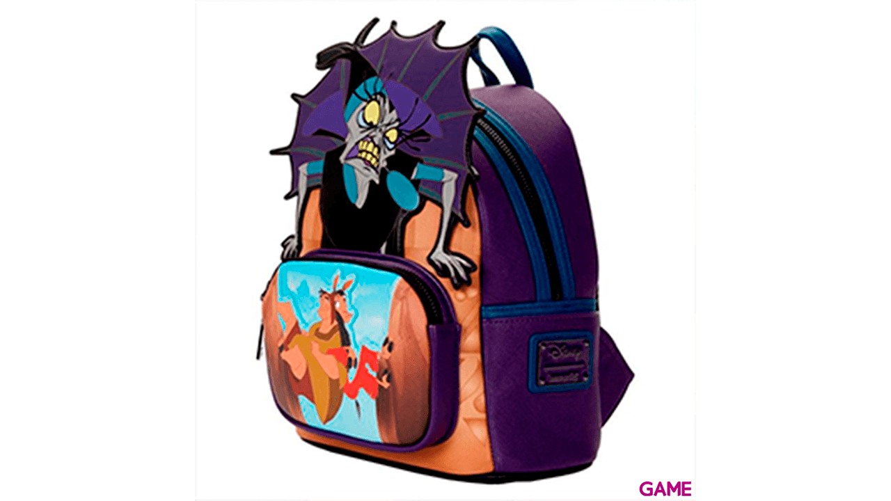 Mochila Villanos El Emperador y sus Locuras Disney Loungefly 26cm