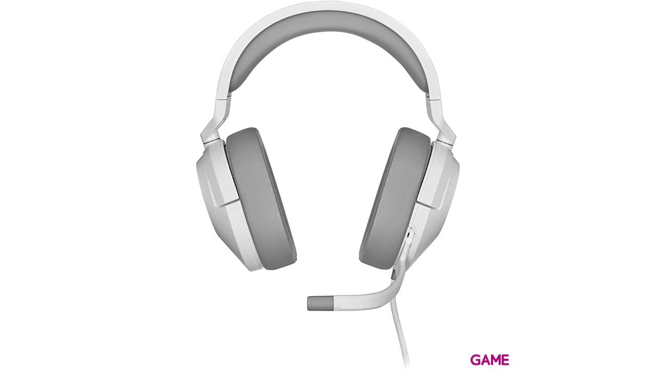 Corsair HS55 Estereo Blanco PC - PS5 - PS4 - XBOX - Switch - Auriculares Gaming