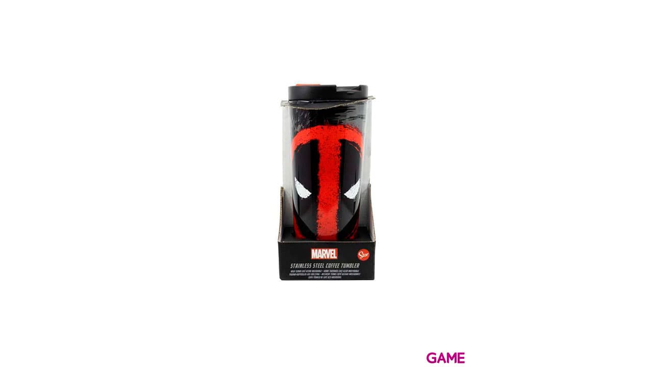 Vaso termo acero inoxidable Deadpool Marvel 425ml