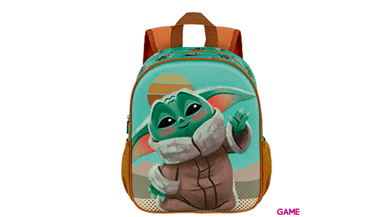 Mochila 3D Say Hi Grogu The Mandalorian Star Wars 31cm