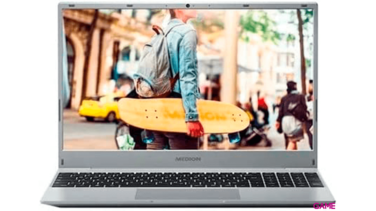 Medion Akoya E15301 MD62455 Ryzen 3-3200U - 8GB - 256GB SSD - 15.6´´ - Free DOS - Ordenador Portatil