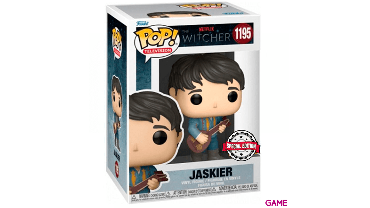 Figura POP The Witcher Jaskier Exclusive
