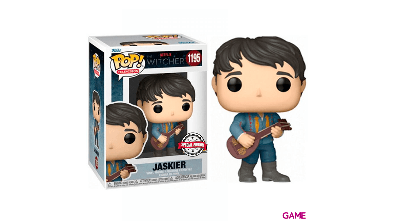 Figura POP The Witcher Jaskier Exclusive