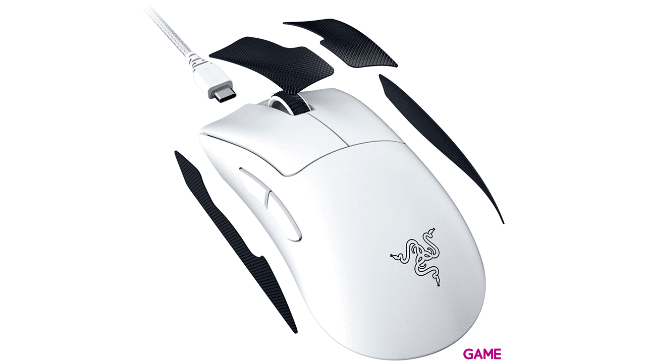 Razer DeathAdder V3 Pro Wireless + USB Type-C Óptico 30000 DPI - Raton Gaming