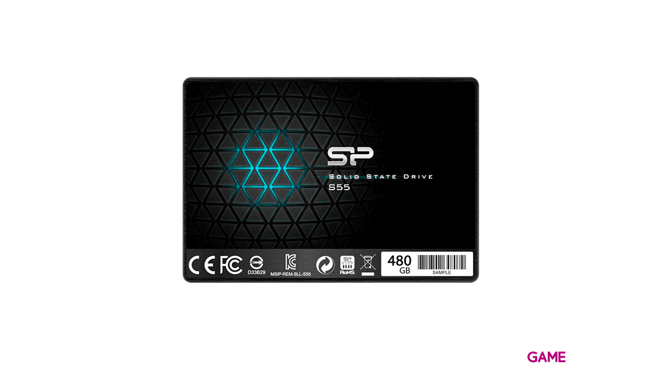 Silicon Power Slim S55 2.5" 480 GB Serial ATA III TLC