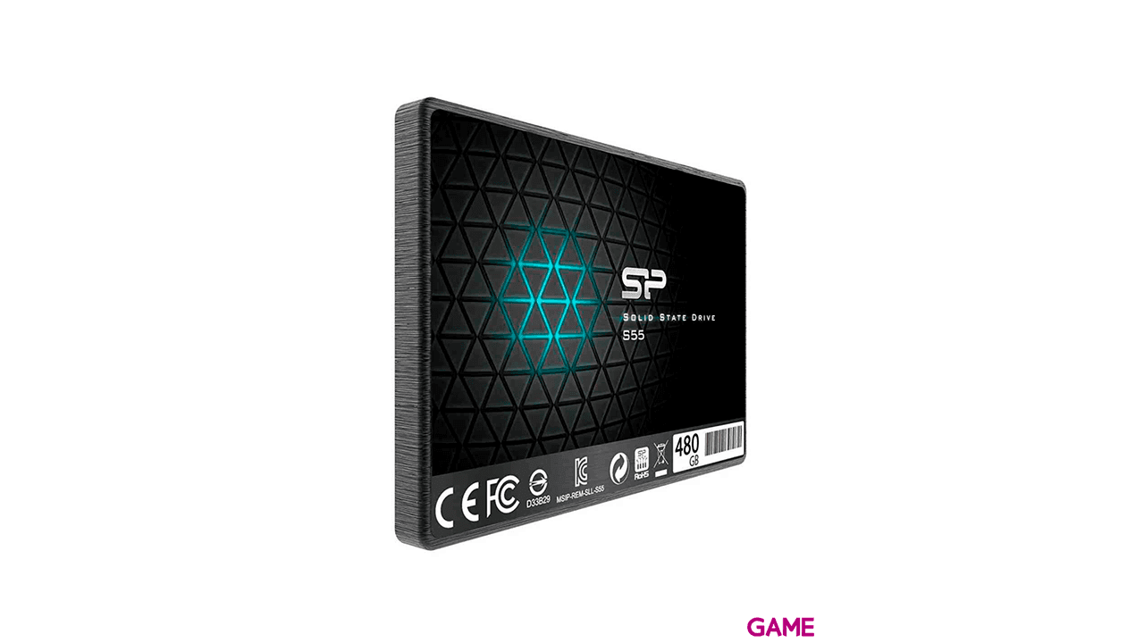 Silicon Power Slim S55 2.5" 480 GB Serial ATA III TLC