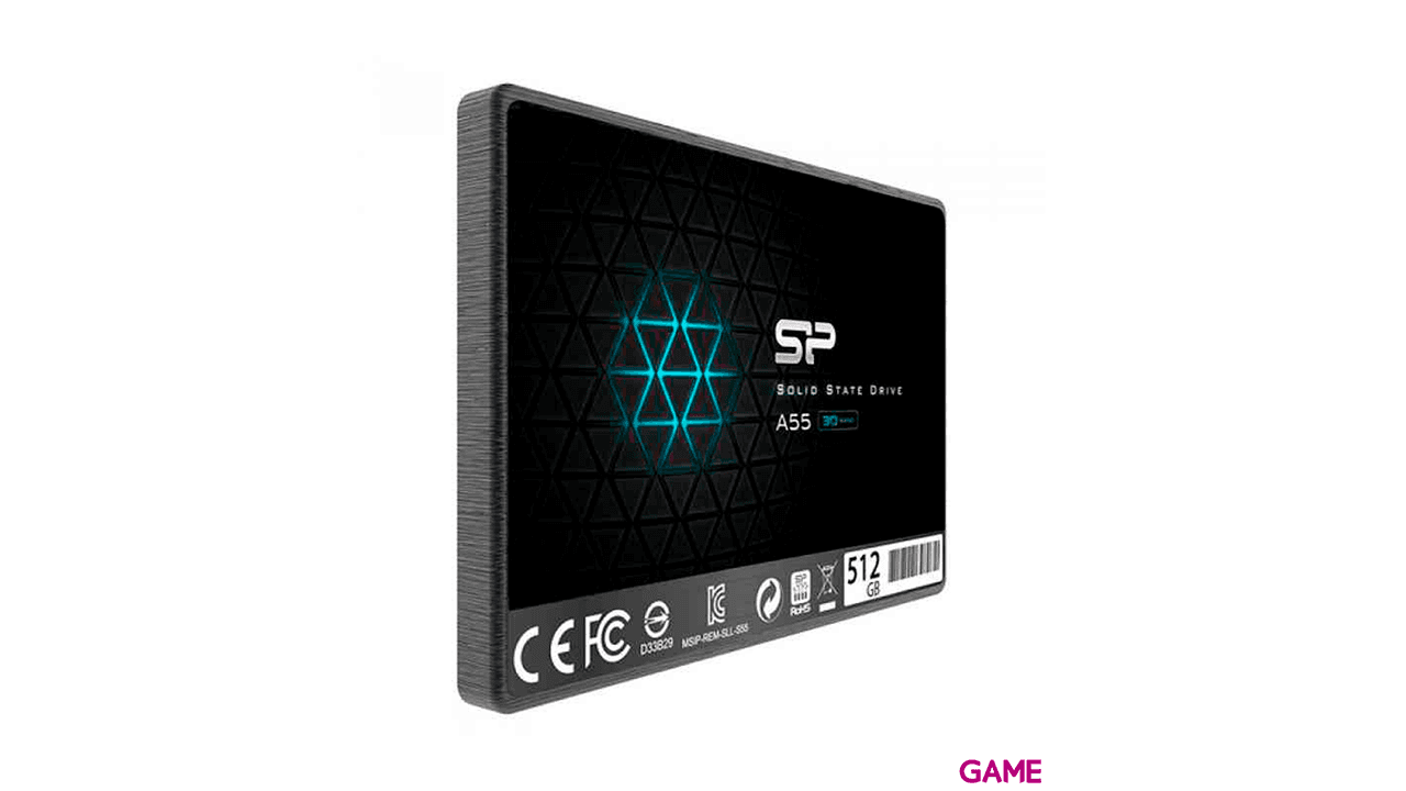Silicon Power Ace A55 2.5" 512GB Serial ATA III 3D TLC - Disco Duro