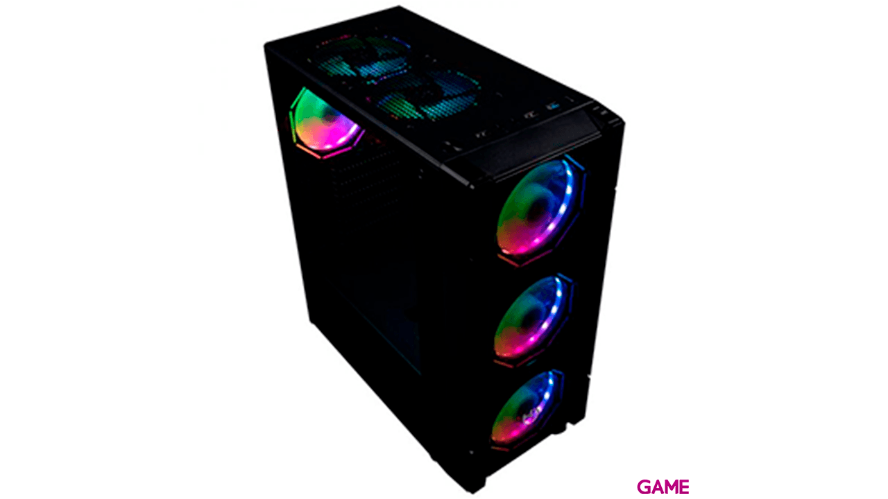 Hiditec V30 ARGB Negro - Caja Ordenador