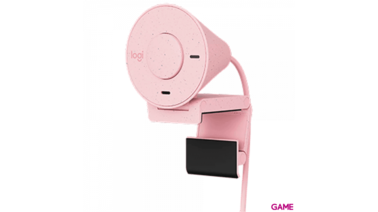 Logitech Brio 300 2MP 1920x1080 USB-C Rosa - Webcam