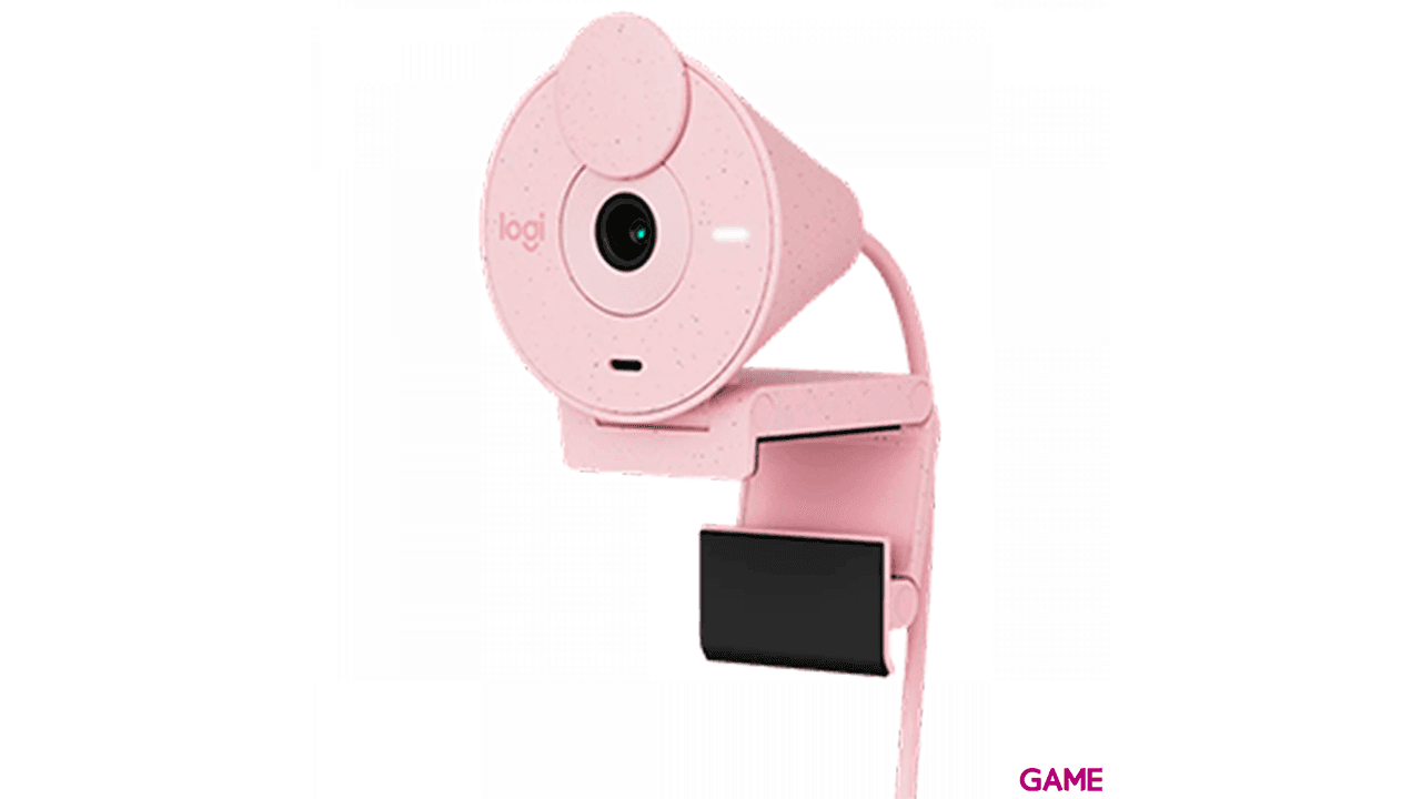 Logitech Brio 300 2MP 1920x1080 USB-C Rosa - Webcam