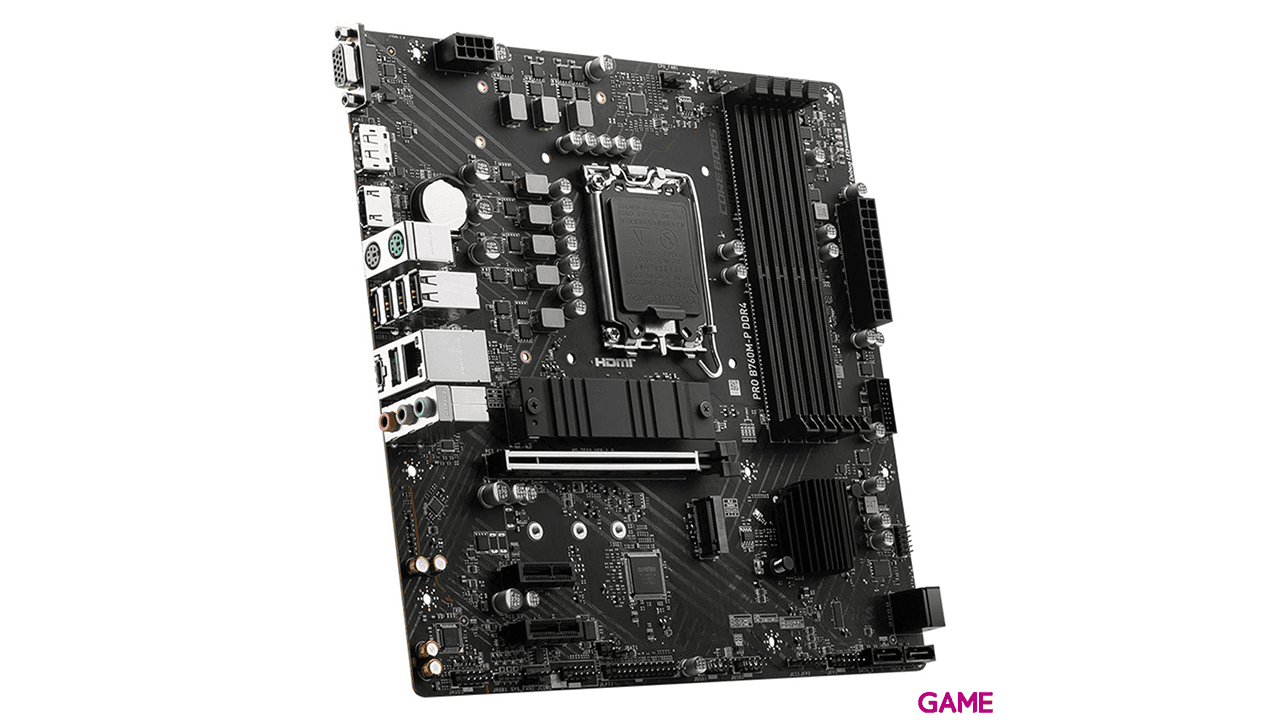 MSI Pro B760M-P DDR4 B760 LGA 1700 micro ATX - Placa Base