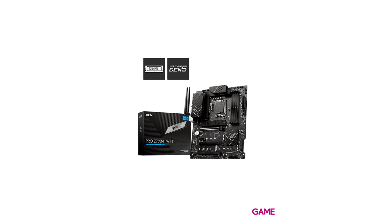 MSI Pro Z790-P WIFI Z790 LGA 1700 ATX - Placa Base