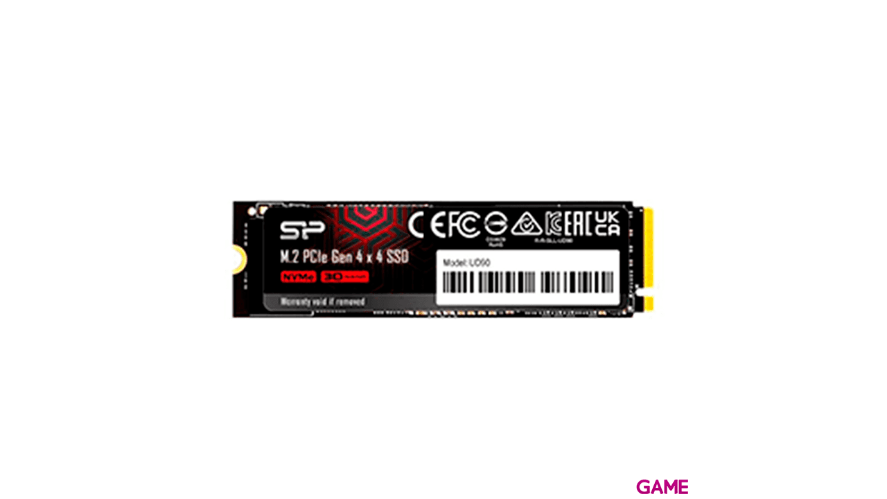 Silicon Power UD90 SSD 500GB NVMe PCIe Gen 4x4 - Disco Duro