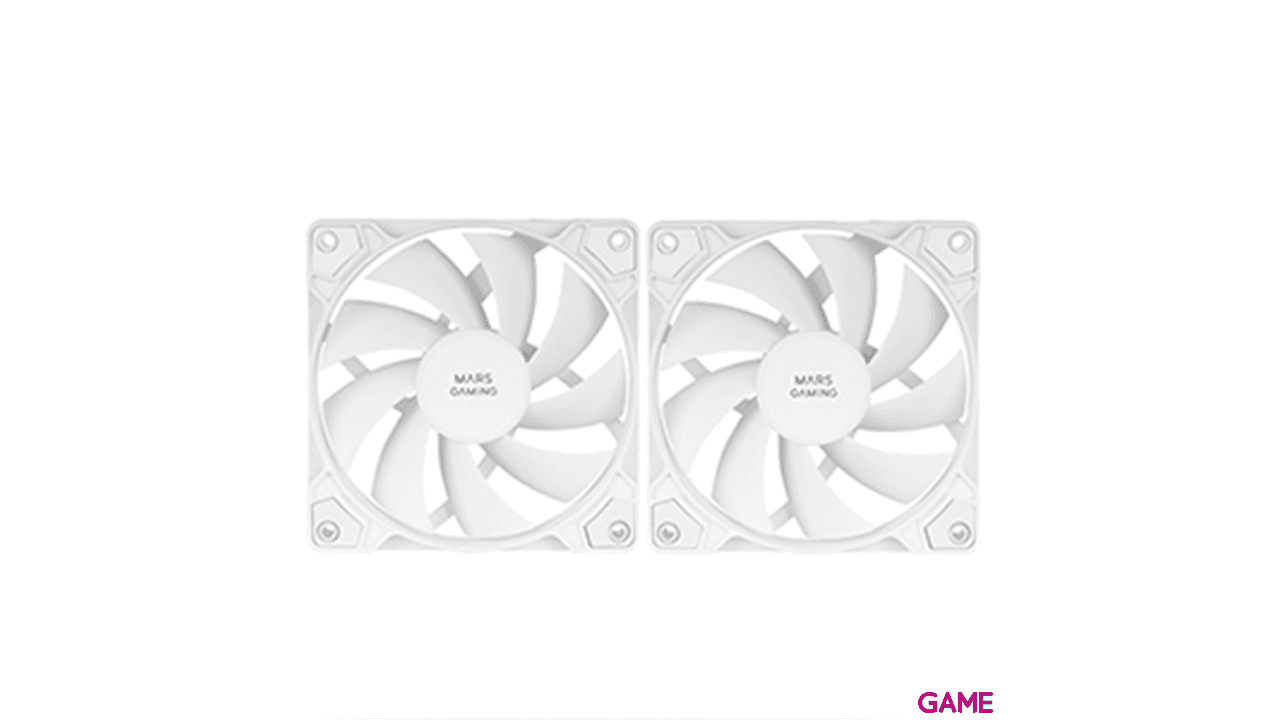 Mars Gaming MF-PROX2 Silencioso Blanco - Ventilador Caja