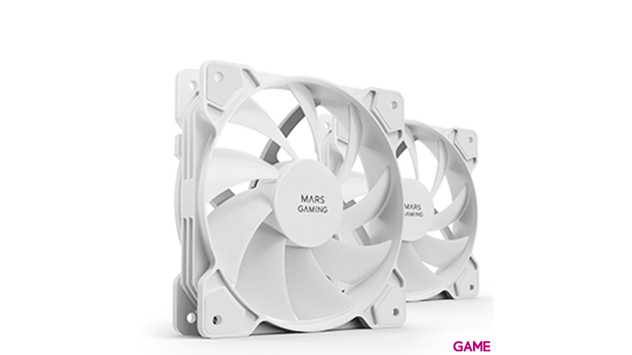 Mars Gaming MF-PROX2 Silencioso Blanco - Ventilador Caja