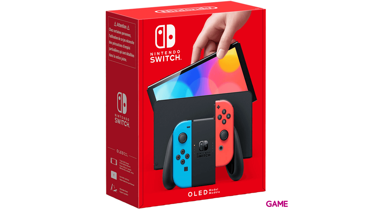 Nintendo Switch OLED + Juego Sega o UBI a elegir