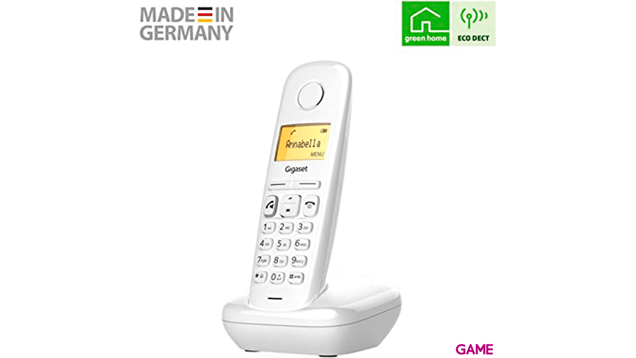 Gigaset A270 DECT Blanco Identificador de llamadas - Telefono Fijo