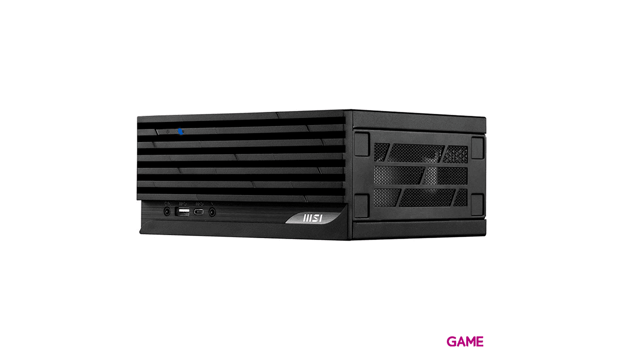 MSI PRO DP20Z 5M-001BEU PC/estación de trabajo barebone 2,6 l tamaño PC Negro AMD X300