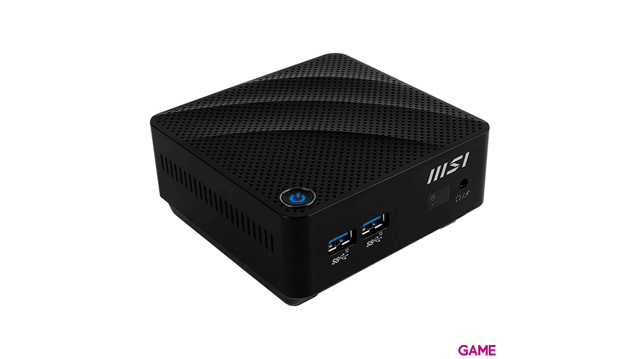 MSI Cubi N JSL-001EU DDR4-SDRAM N6000 mini PC Intel Pentium N 4GB 128GB SSD Windows 10 Pro Negro