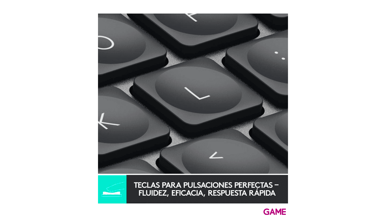 Logitech MX Keys Mini RF Wireless + Bluetooth - Teclado