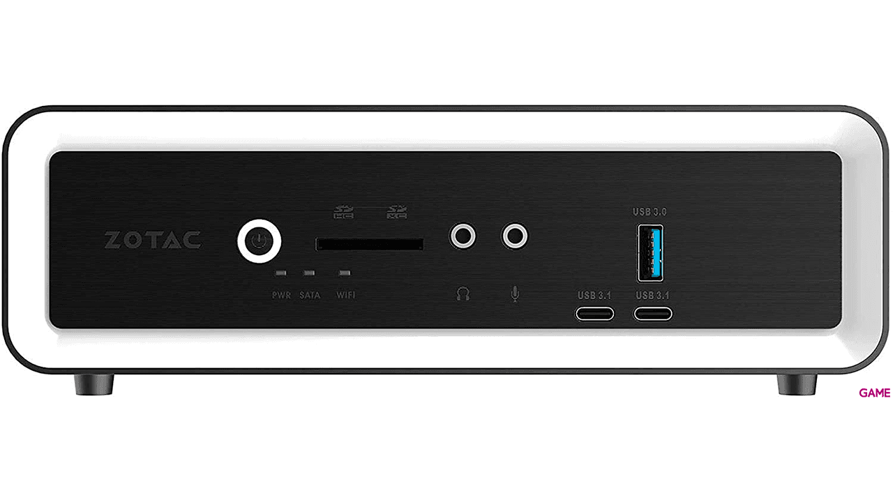Zotac ZBOX CI622 nano 1,8 l tamaño PC Negro - Ordenador Mini Barebone