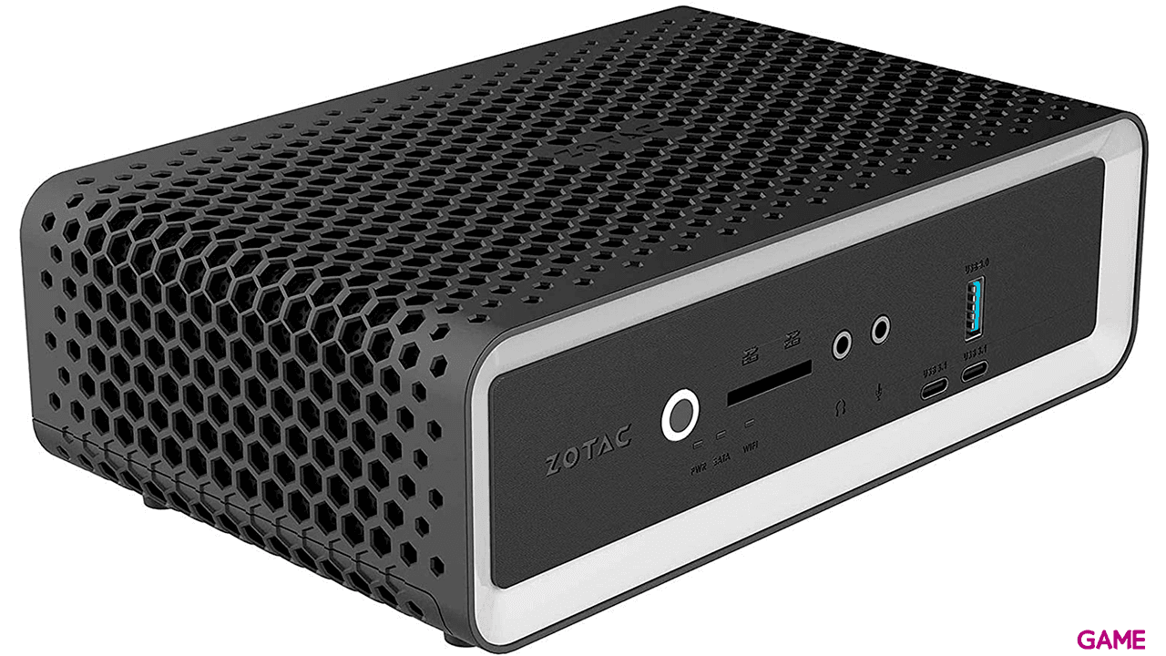 Zotac ZBOX CI622 nano 1,8 l tamaño PC Negro - Ordenador Mini Barebone