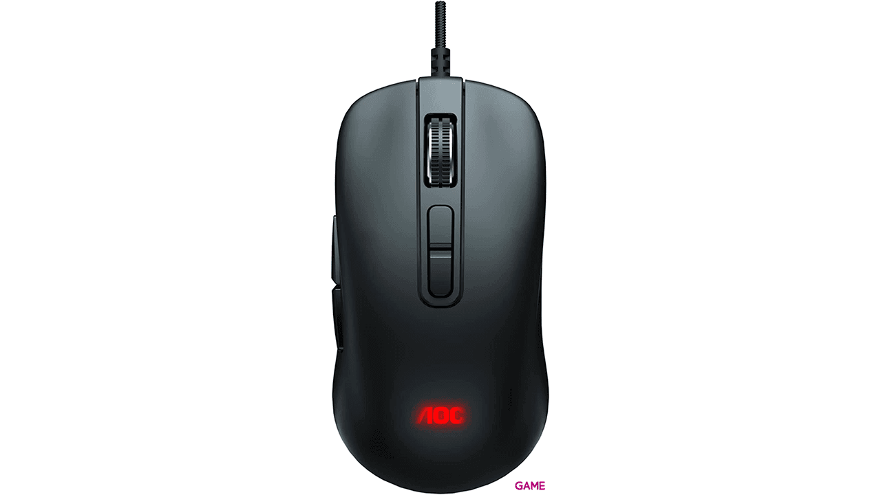 AOC GM300B Optico - 7 Botones - 6200 DPI - RGB - Raton Gaming