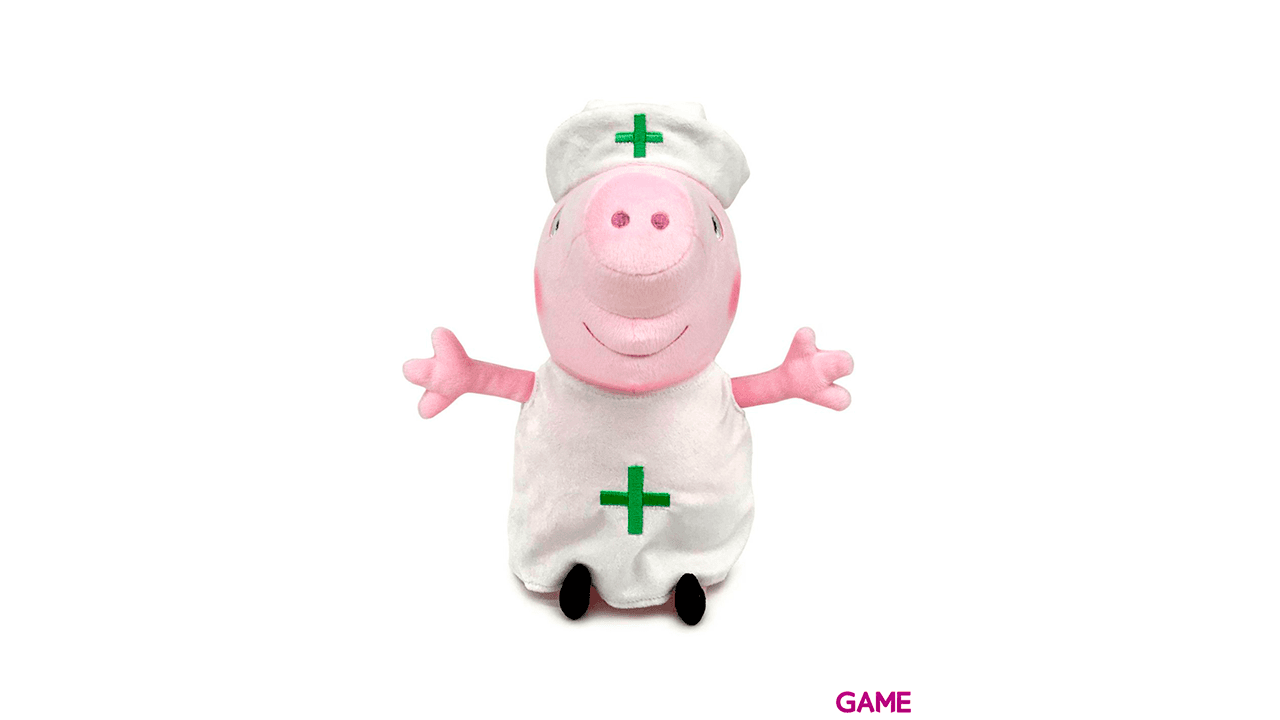 Pepa Pig Enfermera 27cm - Peluche