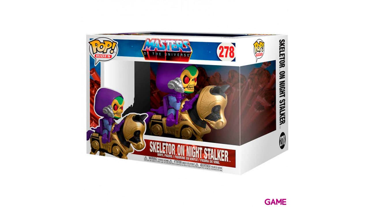 Figura POP Masters Of The Universe Skeletor with Night Stalker