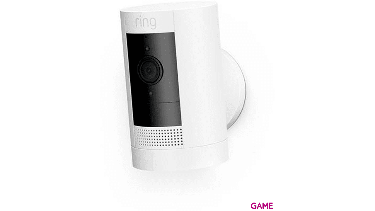 Ring Stick Up Cam Battery Exterior Blanco - Camara IP