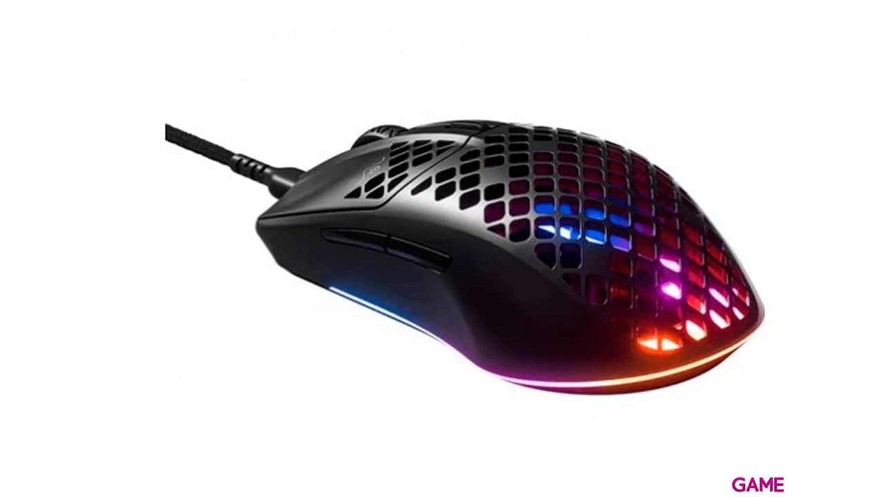 Steelseries Aerox 3 USB C Optico 8500 DPI Ultralight - Raton Gaming