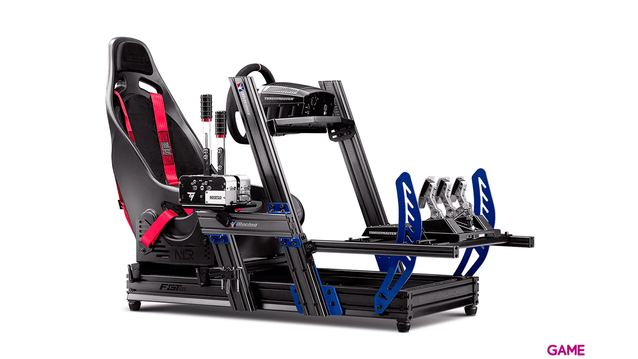 Next Level Racing F-GT Elite Aluminium Simulator Cockpit iRacing Edition - Accesorio Simulacion