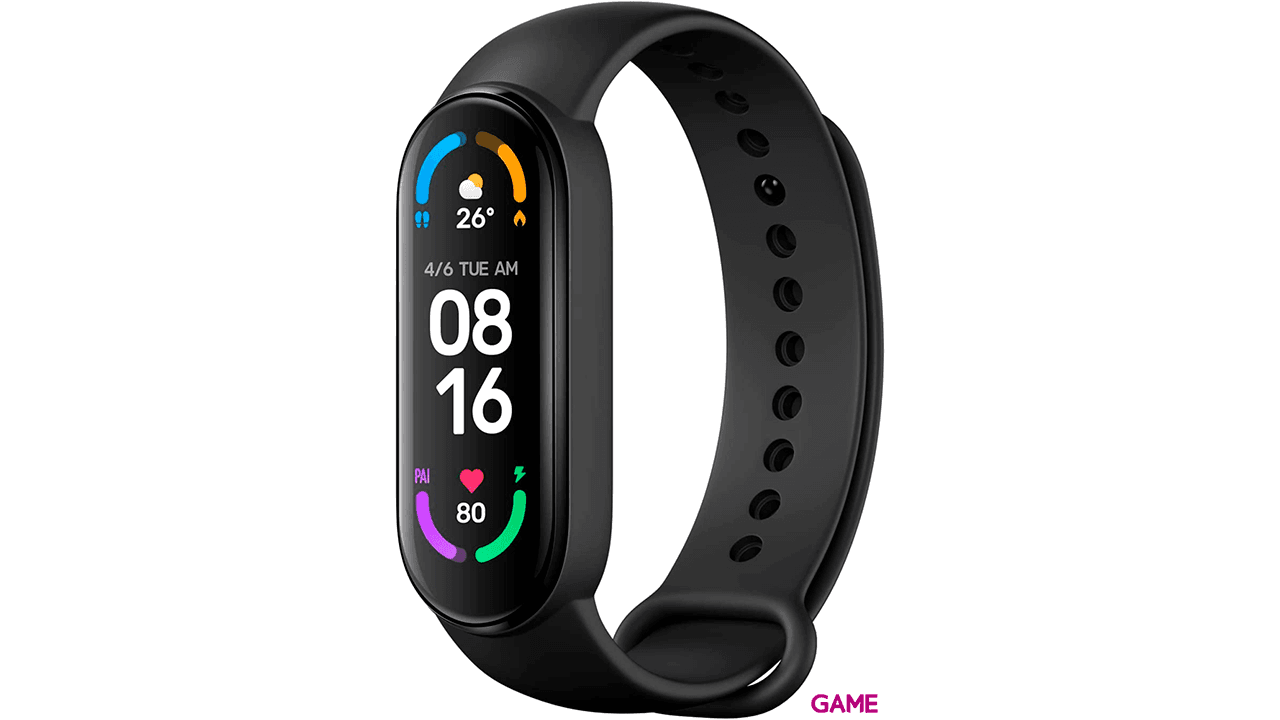 Xiaomi Mi Smart Band 6 NFC AMOLED Negro - Pulsera Actividad