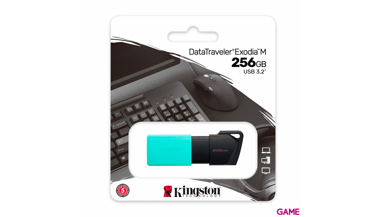 Kingston DataTraveler Exodia M 256GB USB 3.2 - Pendrive