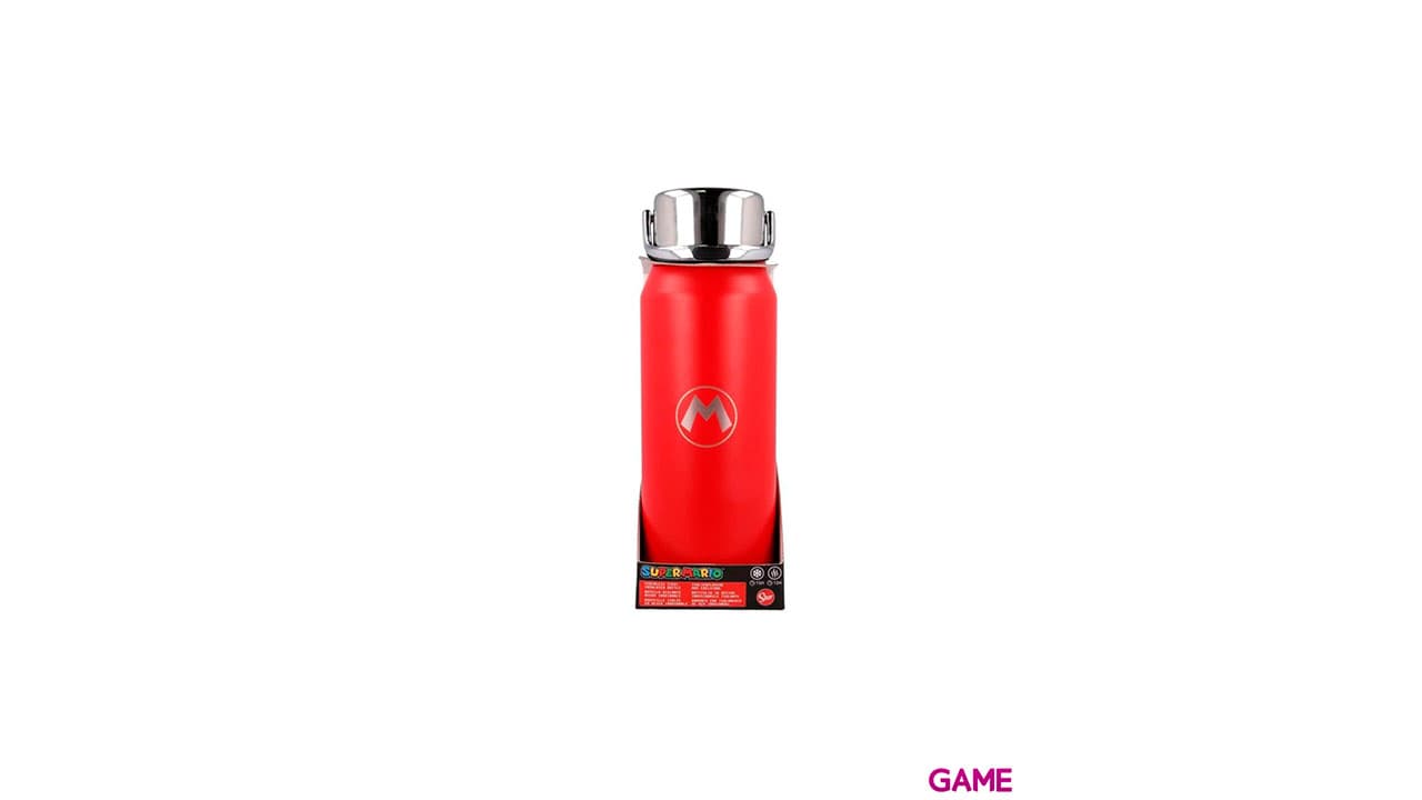 Botella termo acero inoxidable Super Mario Bros Nintendo 505ml