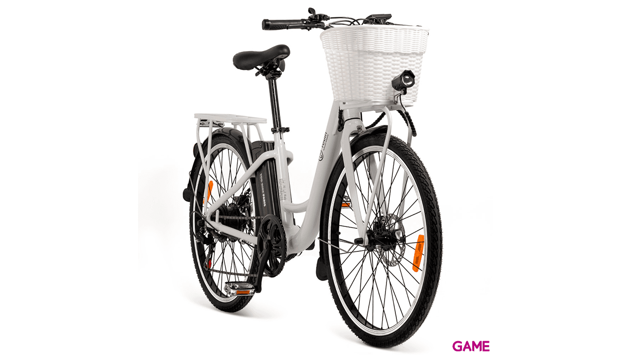 Youin You-Ride Paris 26´´ - Blanca - Bicicleta Electrica