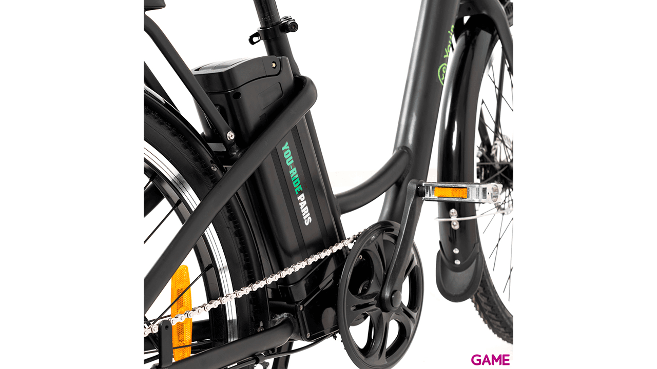 Youin You-Ride Paris 26´´ - Blanca - Bicicleta Electrica