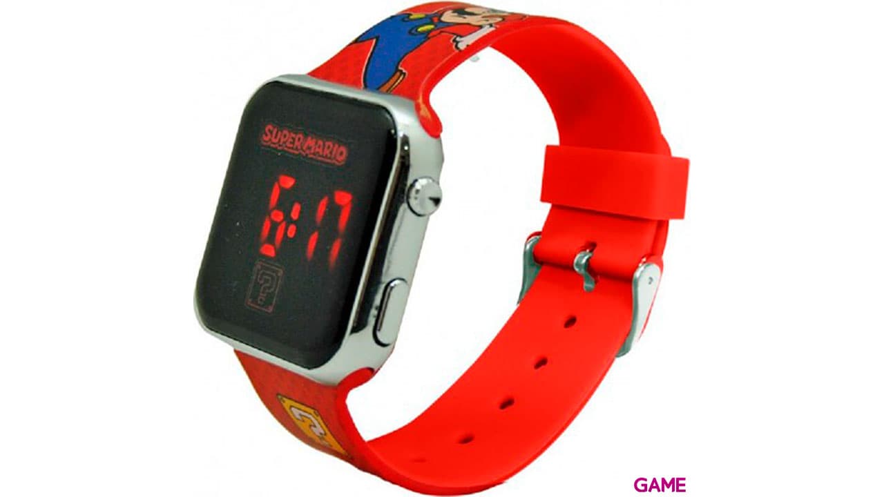 Super Mario Bros led - Reloj