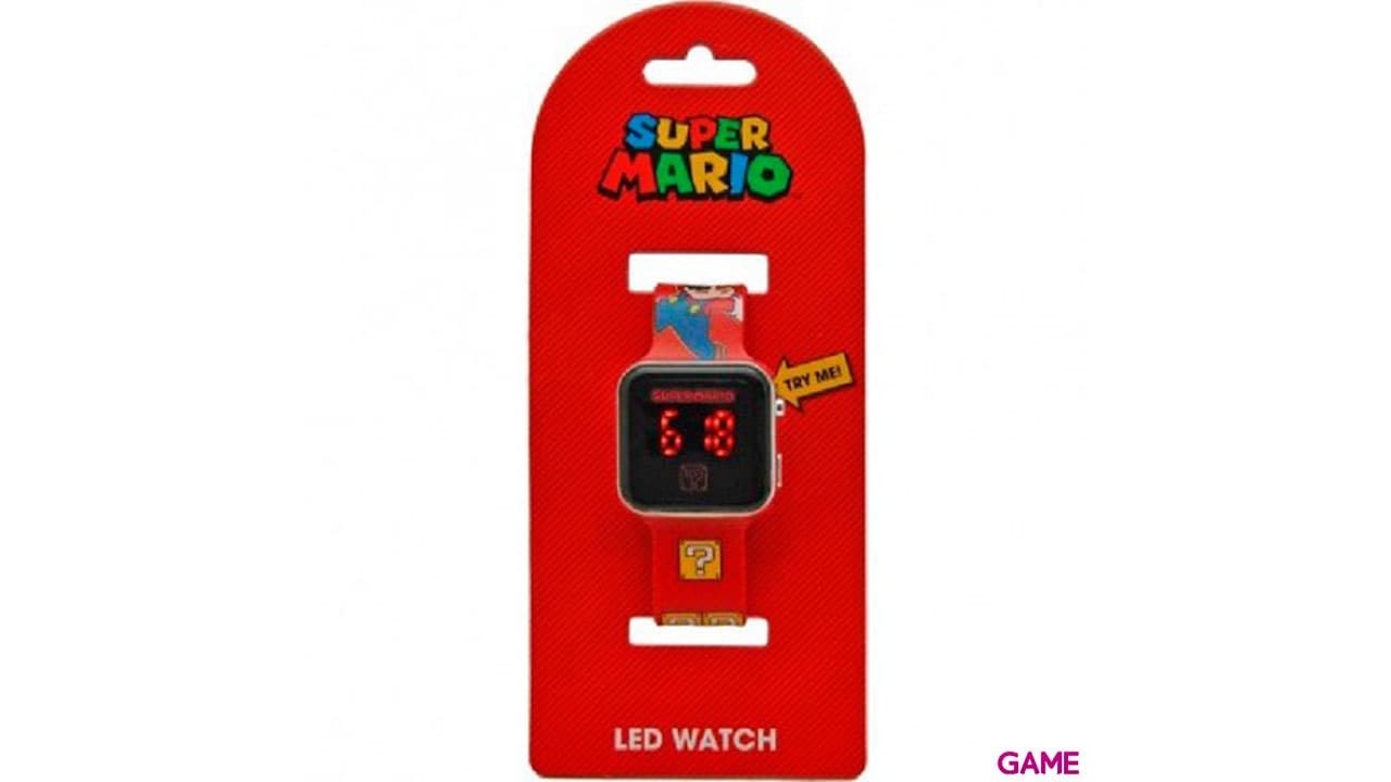 Super Mario Bros led - Reloj