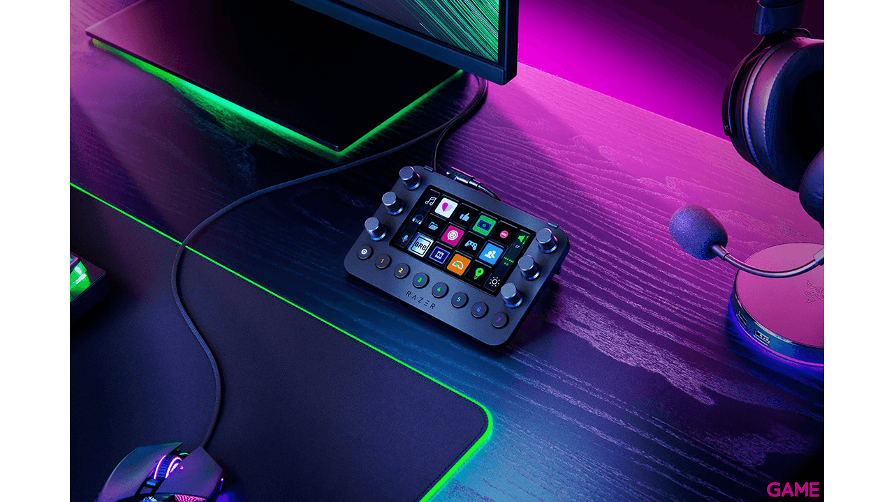 Razer StreamDeck Controller Negro 12 botones