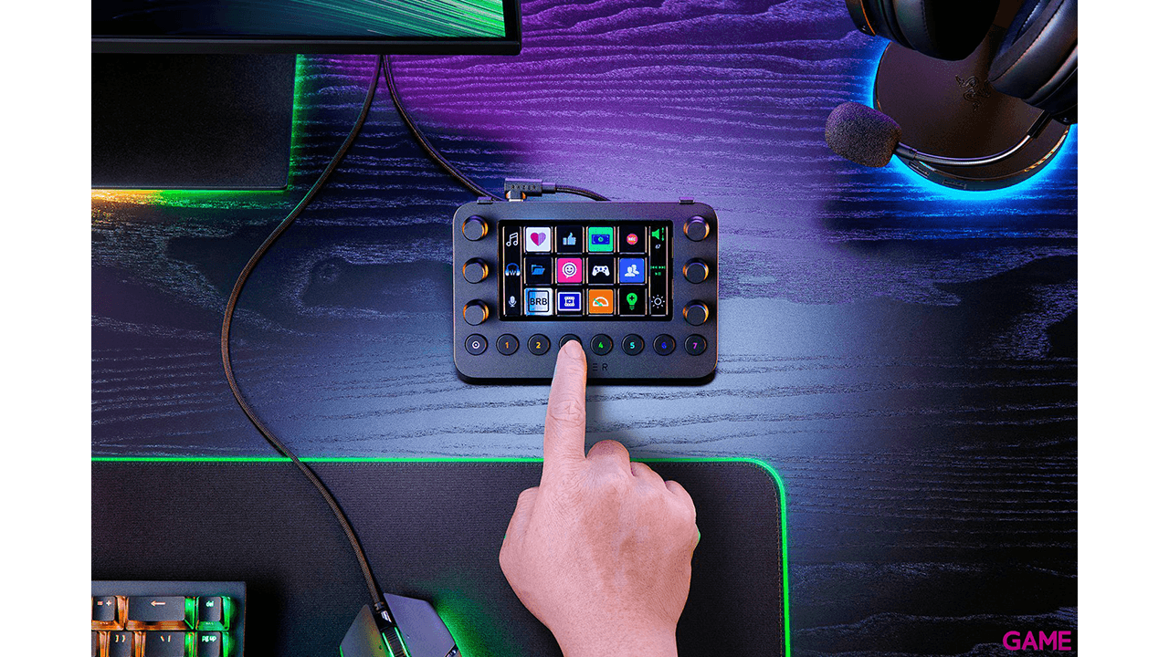 Razer StreamDeck Controller Negro 12 botones
