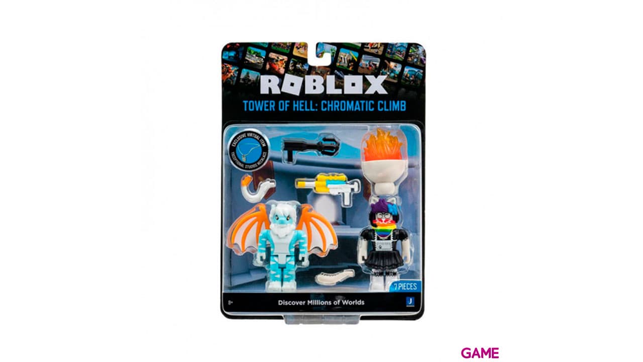 Caja 5 figuras Discover Millions of Worlds Roblox surtido