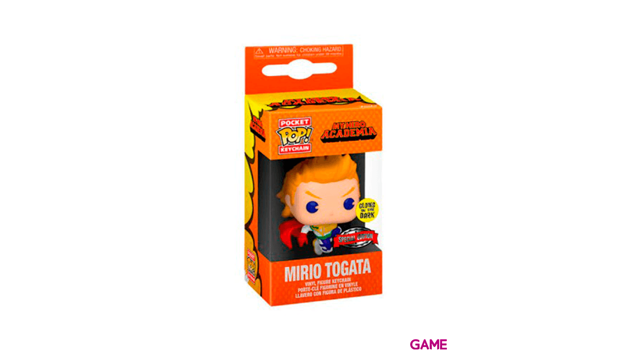 Llavero Pocket My Hero Academia Mirio Togata Exclusive