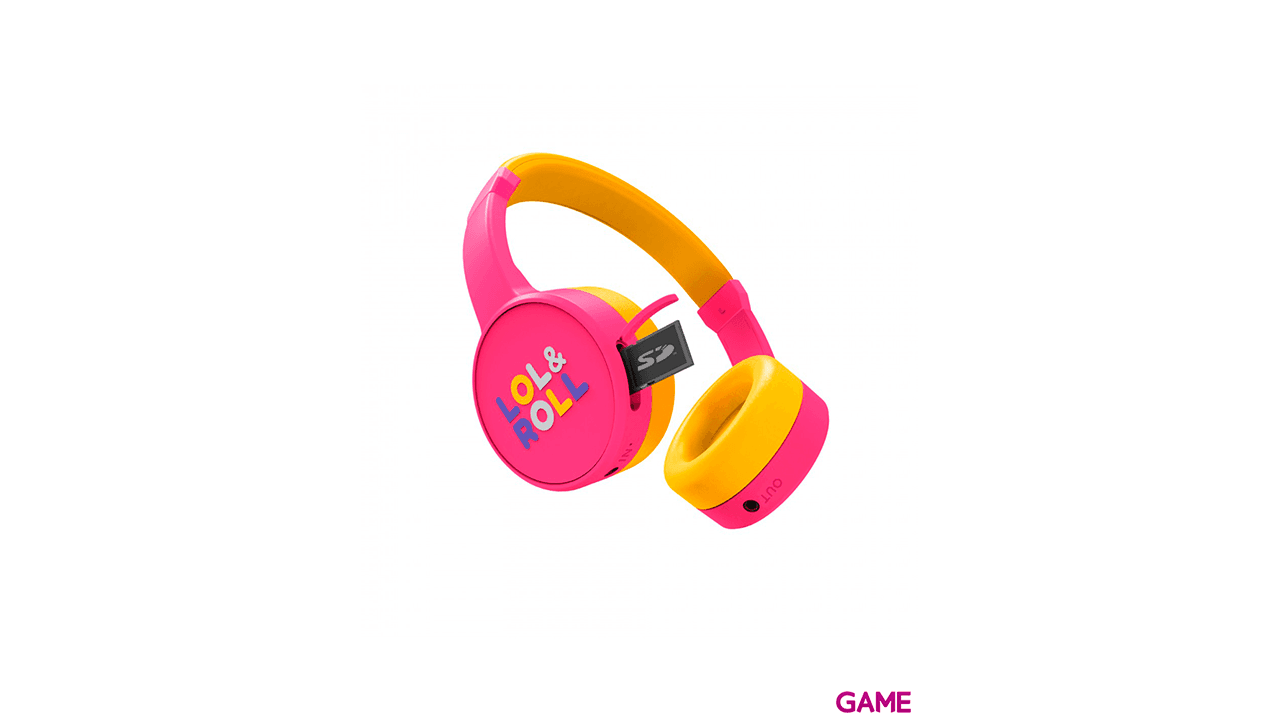 Energy Sistem Lol&Roll Pop Kids Rosa - Auriculares