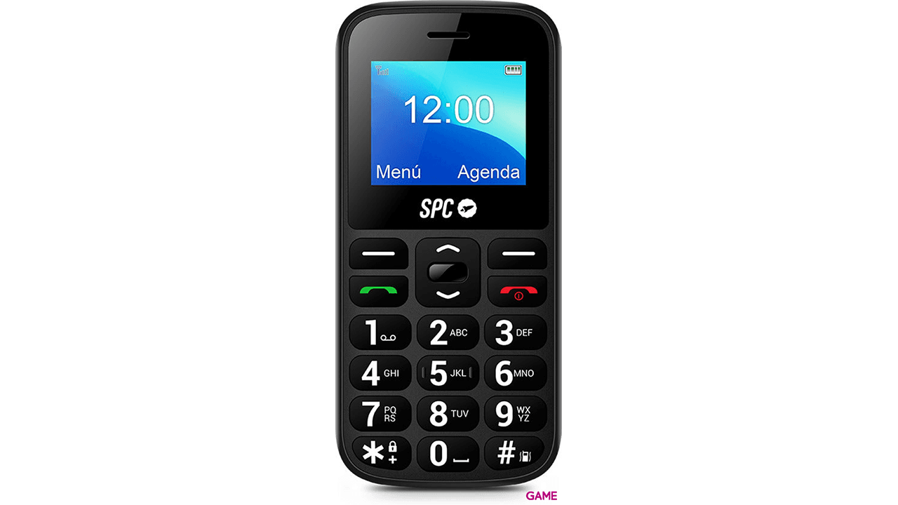 SPC Fortune 2 4G 4,5 cm (1.77") 74g Negro - Telefono