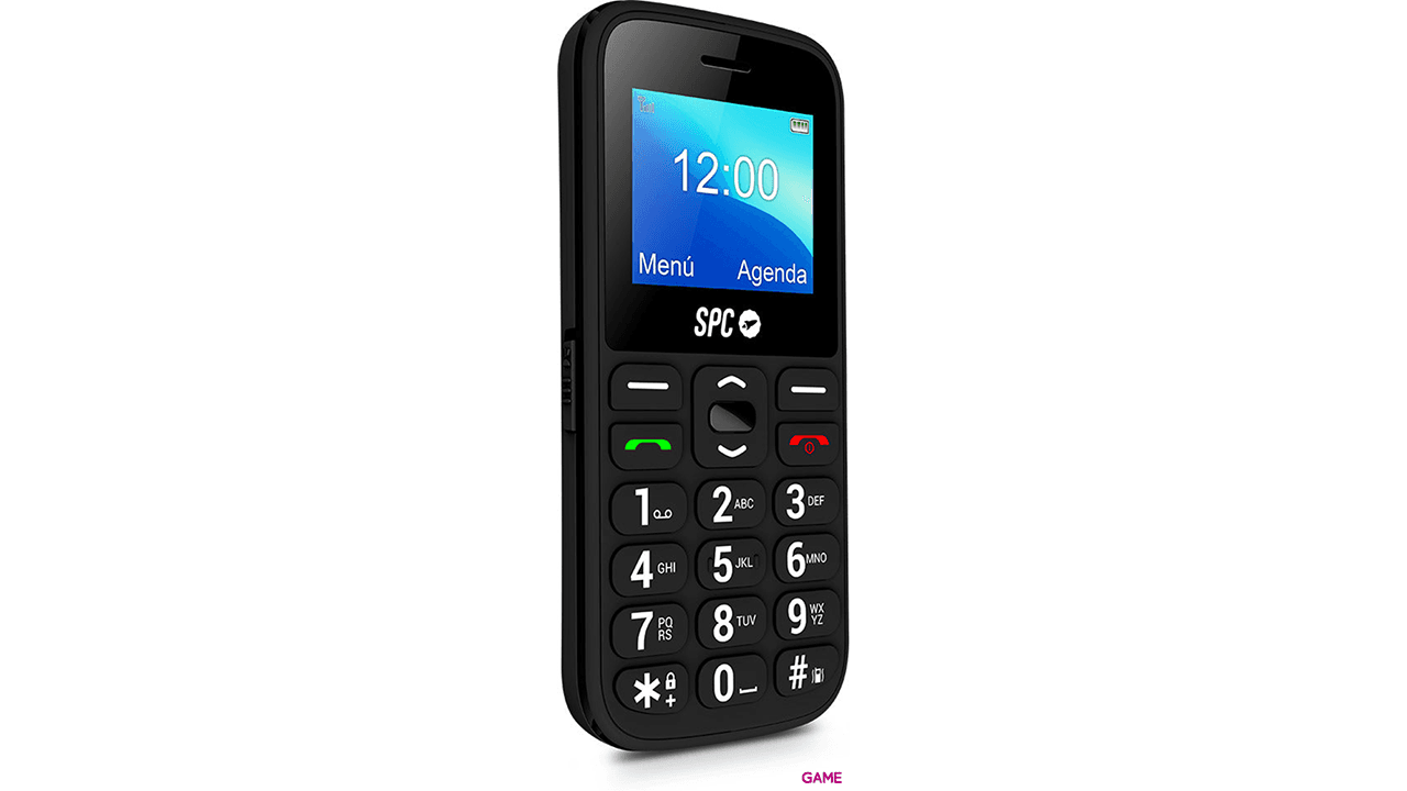 SPC Fortune 2 4G 4,5 cm (1.77") 74g Negro - Telefono